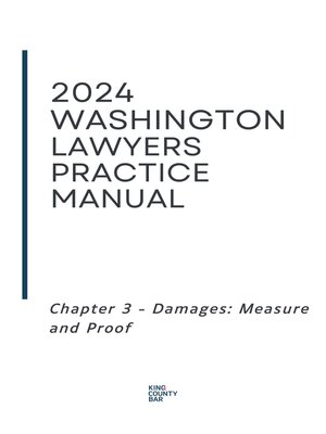 cover image of 2024-25 Washington Lawyers Practice Manual Chapter 3
